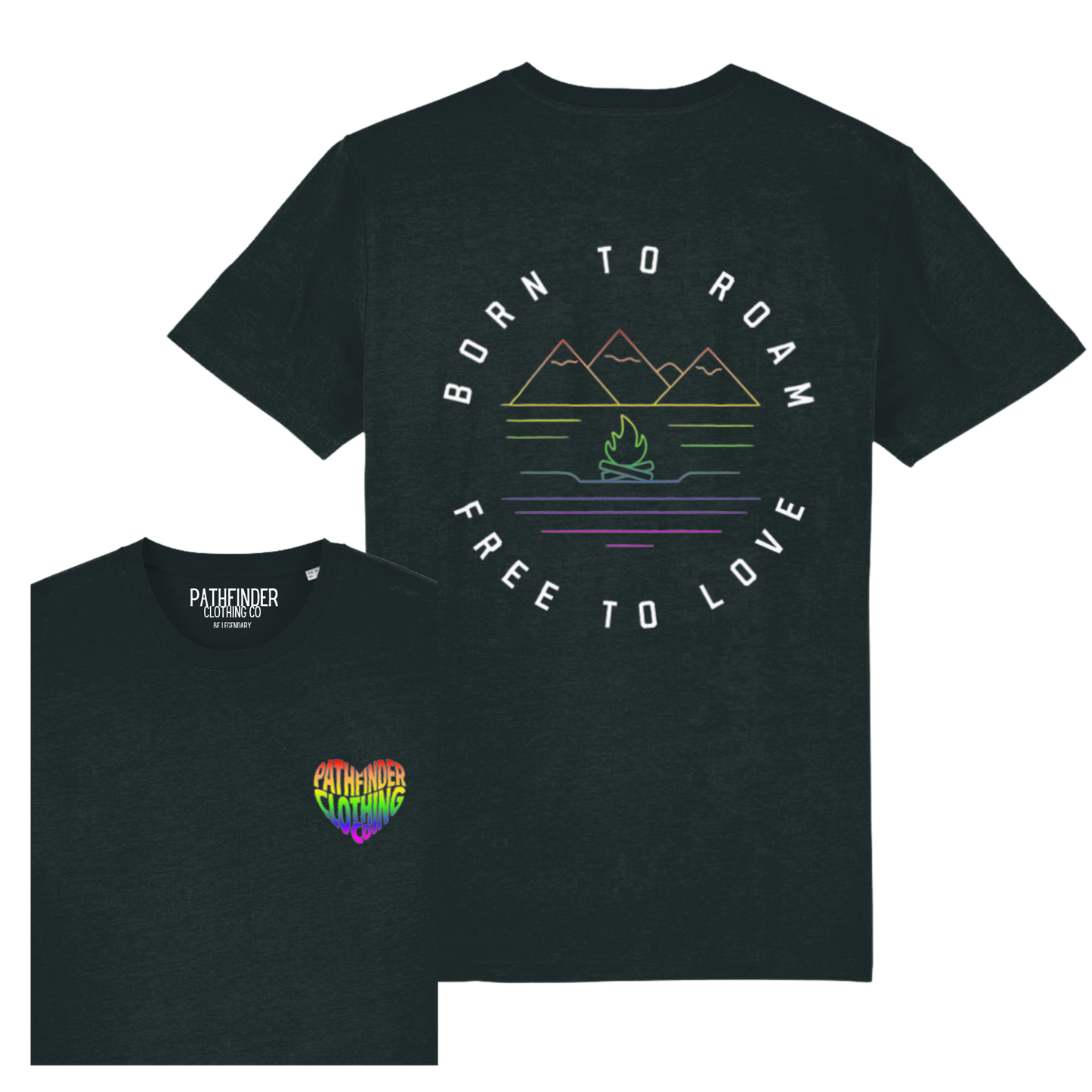Organic 'Born to Roam' T-Shirt