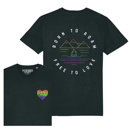 Organic 'Born to Roam' T-Shirt