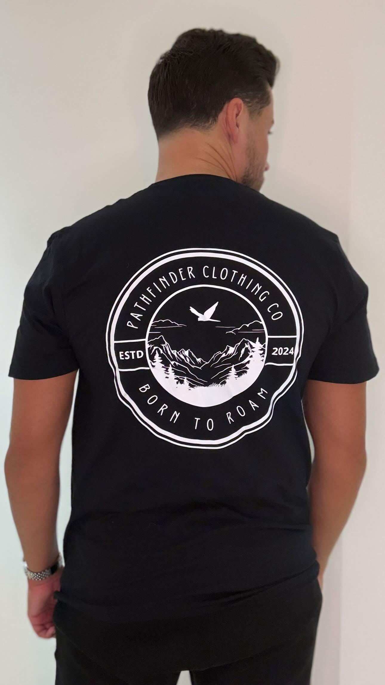 "Born to Roam" Tee in White