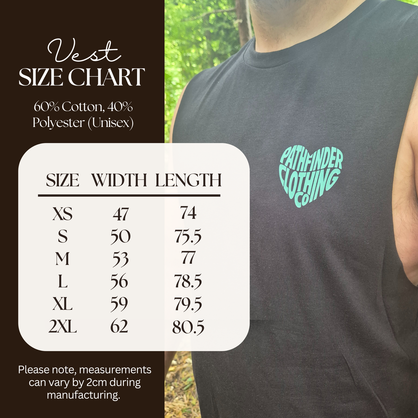 Black 'Salt in the Air' Slash Armhole Vest