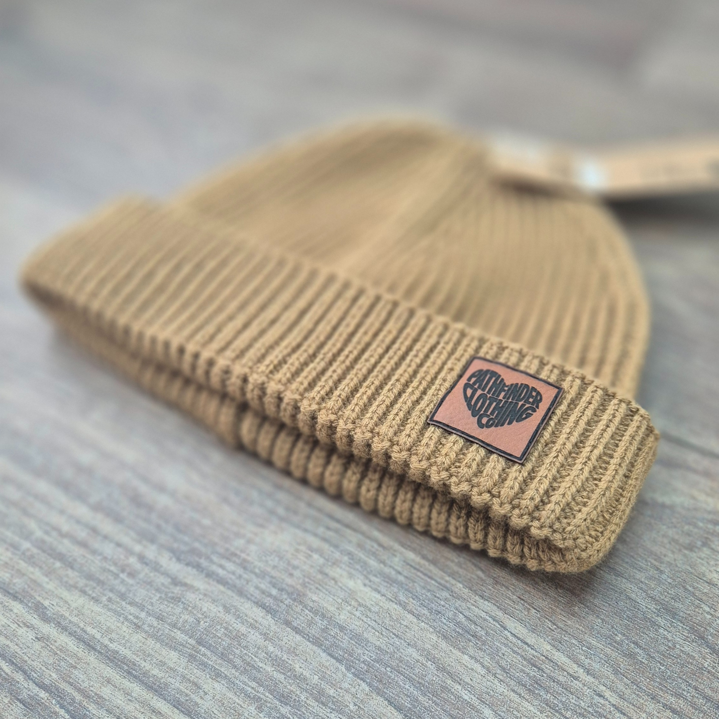 Harbour Beanie in Biscuit