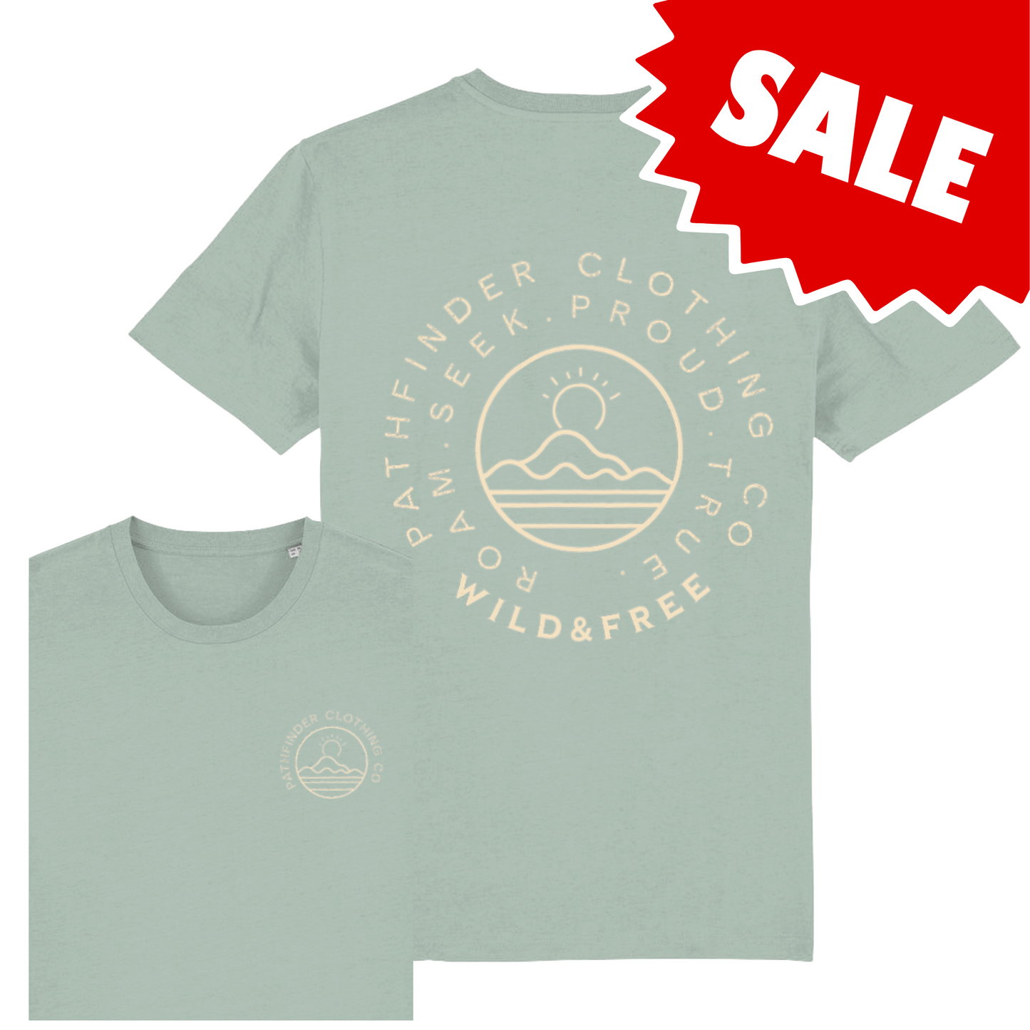 Organic 'Wild & Free' T-Shirt