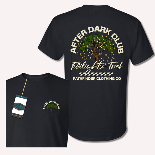 "After Dark" Tee in Black