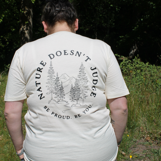 Organic 'Nature Doesn't Judge' T-Shirt