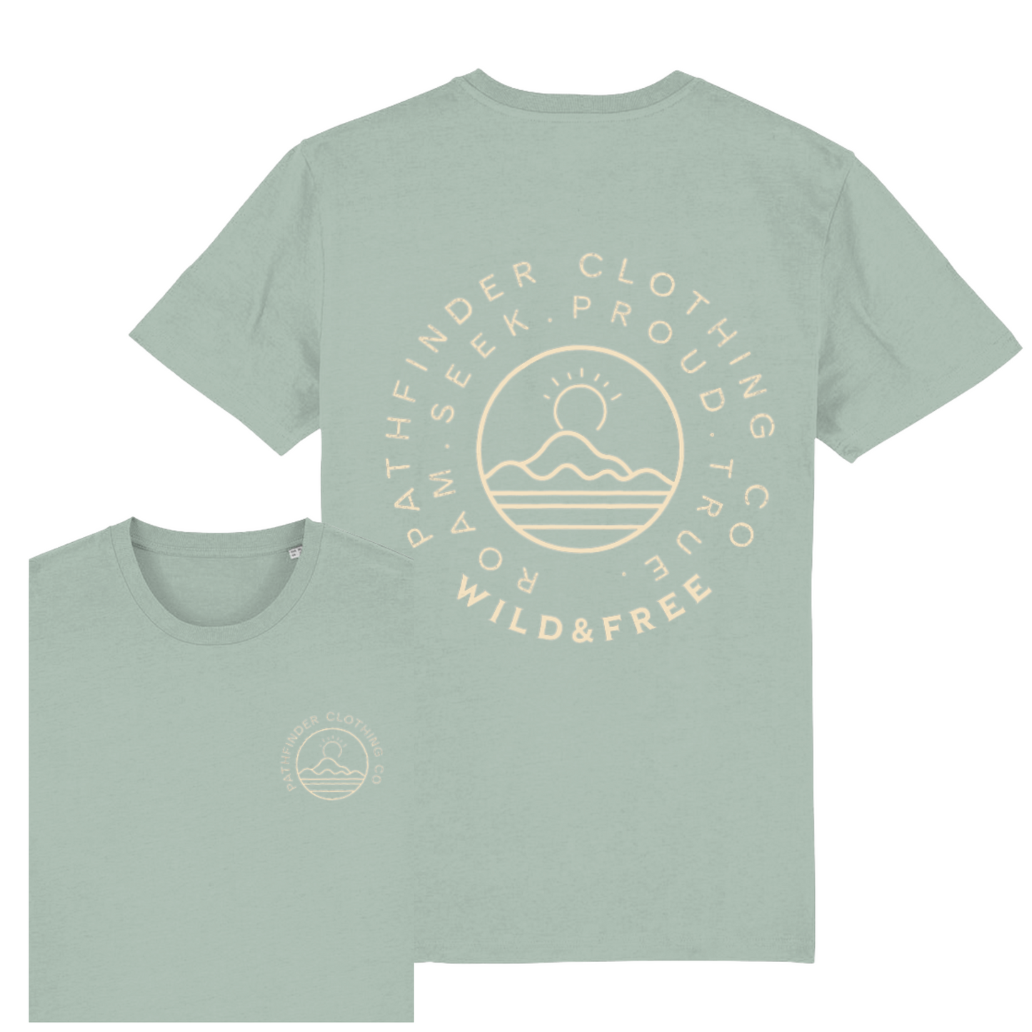 Organic 'Wild & Free' T-Shirt
