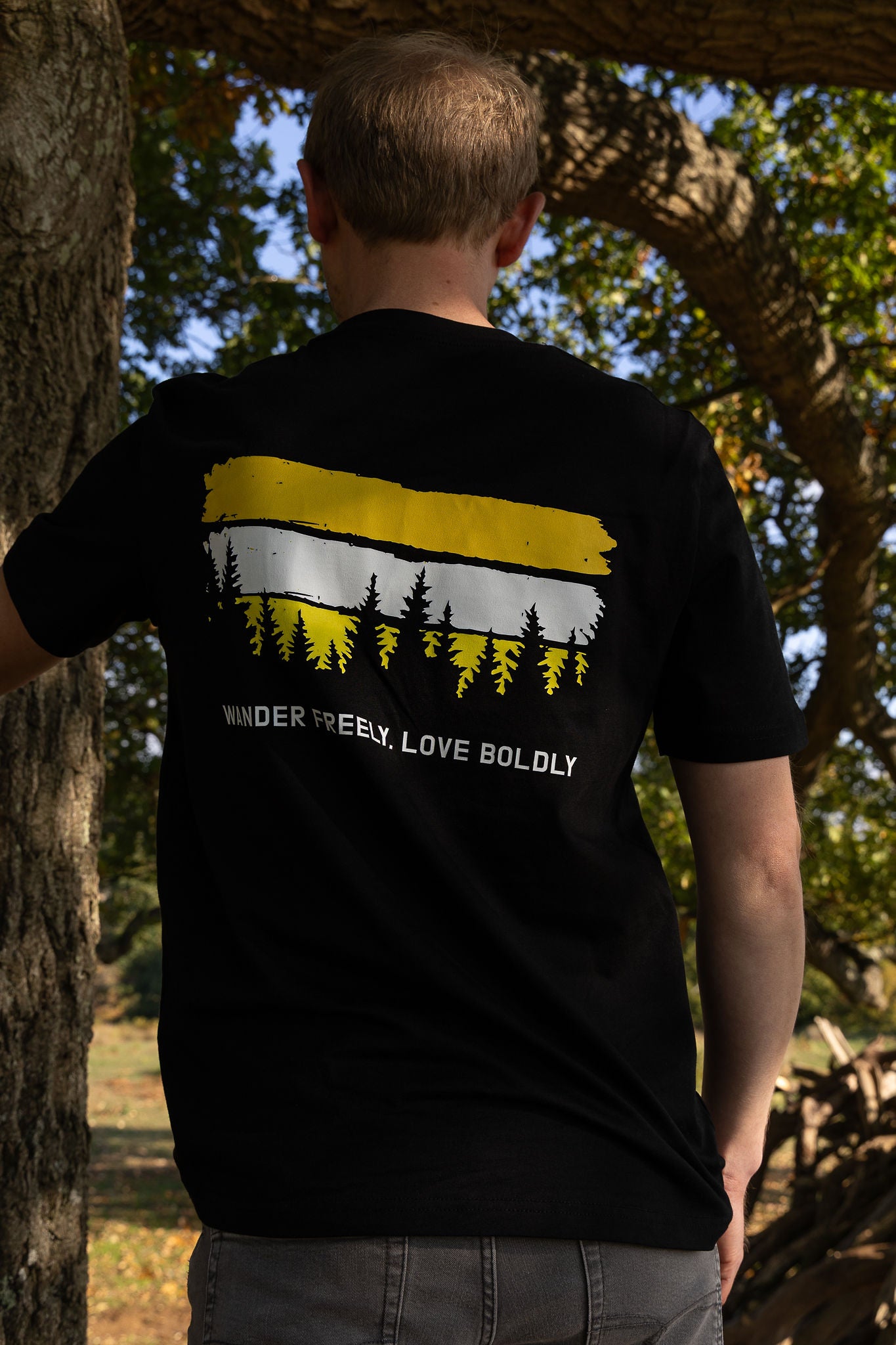 Organic 'Wander Freely' T-Shirt