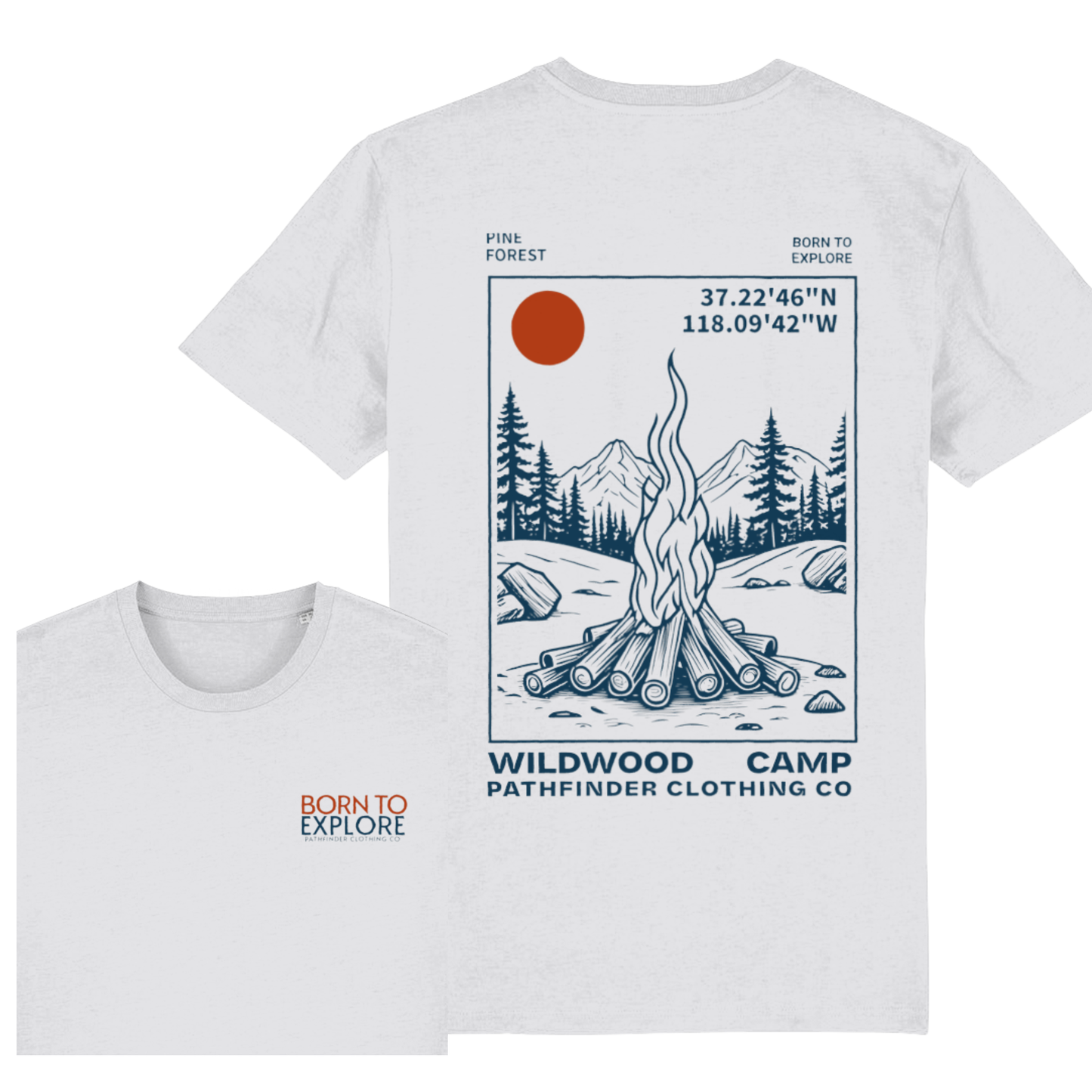Organic 'Wildwood Camp' T-Shirt