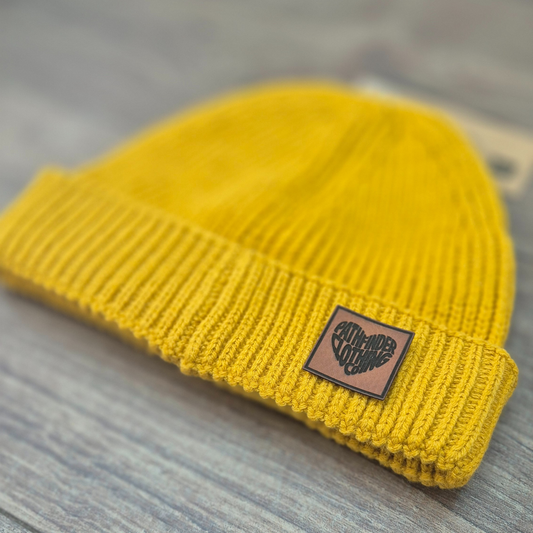 Harbour Beanie in Mustard