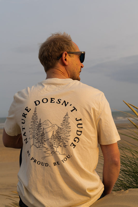 Organic 'Nature Doesn't Judge' T-Shirt