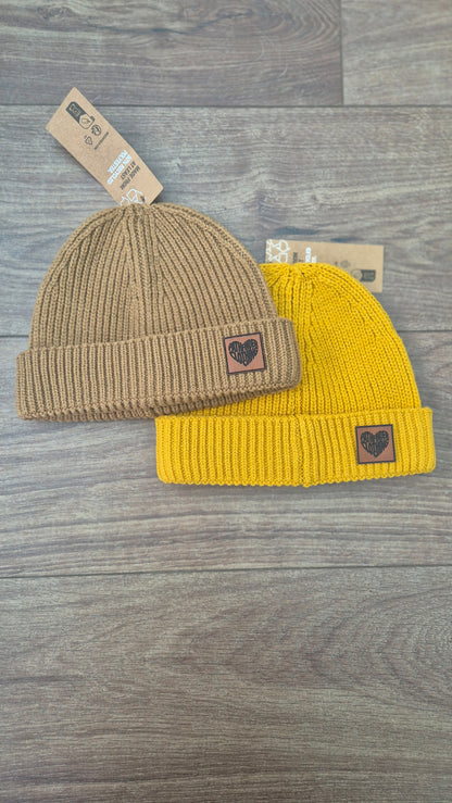 Harbour Beanie in Biscuit